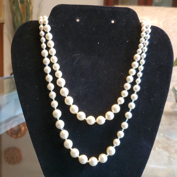 Kenneth Jay Lane Jewelry - Vintage Kenneth Lane Faux Pearl Necklace